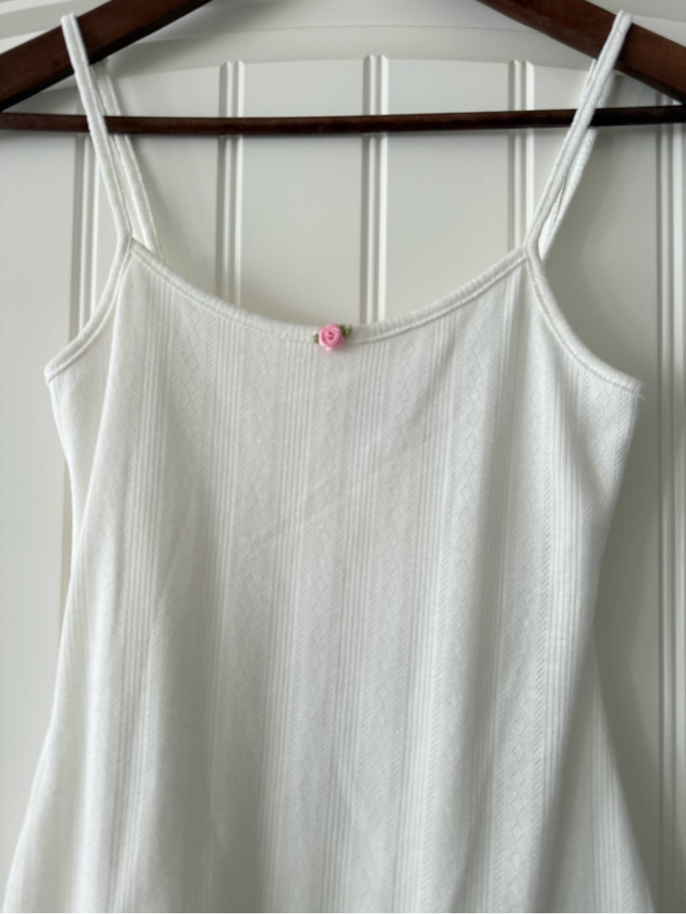 Edikted Pointelle Ruffle Mini Dress - Picture 4 of 8